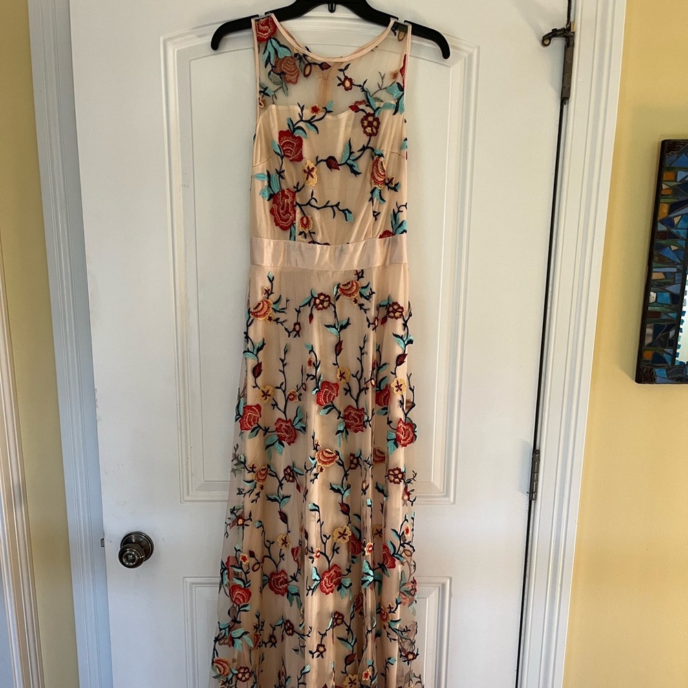 Amazon long lace gown